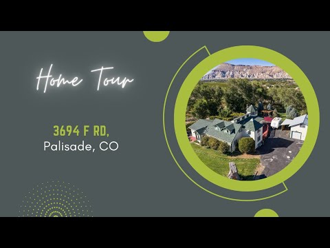 3694 F Rd, Palisade, CO home video tour