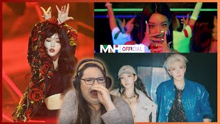 An Atiny's First Chungha Reaction | Rollercoaster, Gotta Go, I'm Ready, Eenie Meenie feat. Hongjoong