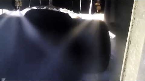 DUST SUPPRESSION AT  COAL  CONVEYOR TRANSFER POINT