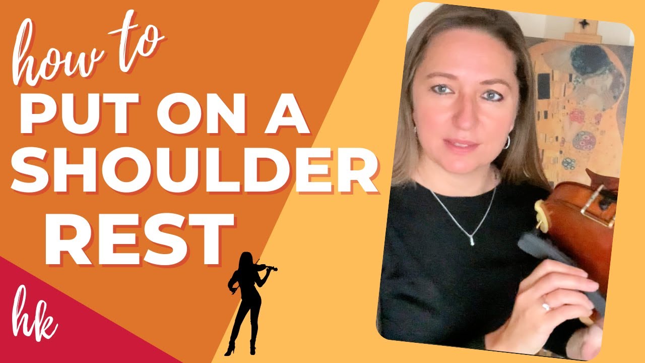 How to Put a Shoulder Rest On a Violin - YouTube