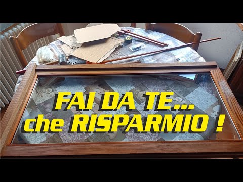 Video: Installazione fai-da-te di finestre con doppi vetri