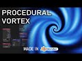 Procedural vortex in blender  tutorial