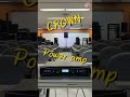 CROWN(クラウン)のステレオパワーアンプ使ってみた！　 #機材 #音響 #スピーカー #学園祭