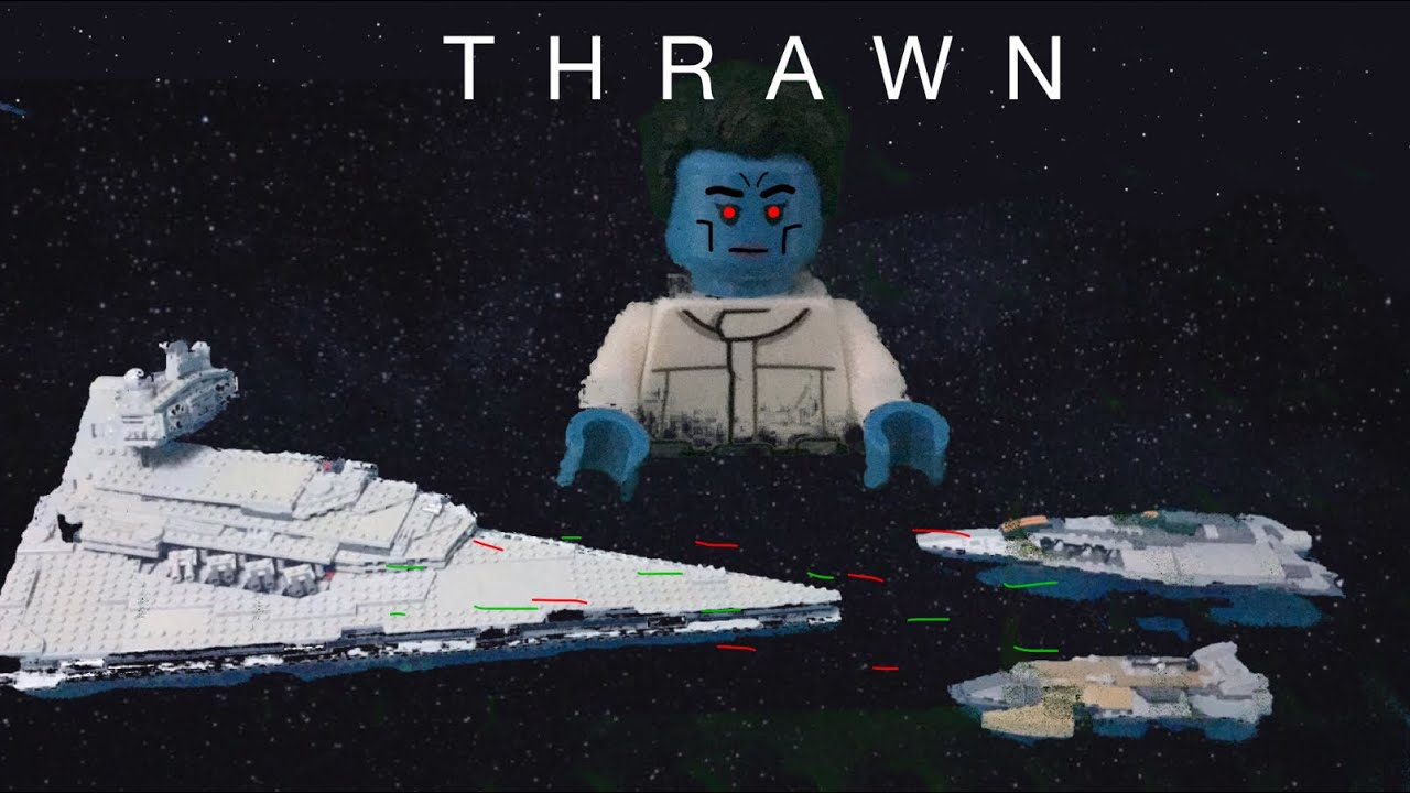 Thrawn (Lego Star Wars space battle stop motion) 300 subscribers