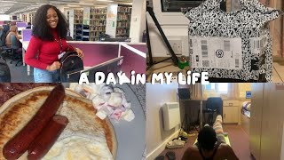 Uk Living Vlog A Day In My Life As A Student In The Uk School Breakfast Unboxing