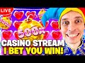 I bet you win  casino stream with mrbigspin