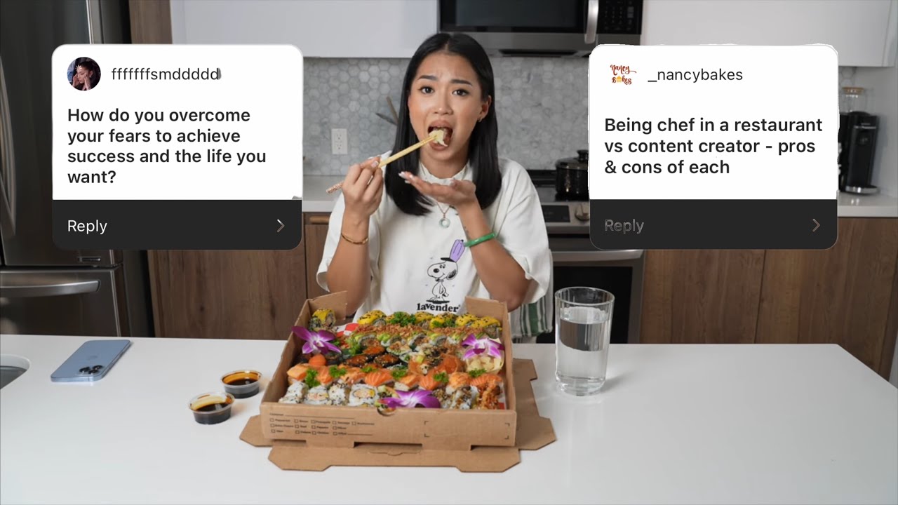 Sushi Mukbang Q&A