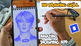 How To Draw Any BTS 💜 Member And Many More With This Amazing App 🔥 screenshot 3