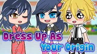 Dress Up As Your Origin 🎉 Meme 💃 MLB 💕 Kagami x Kimono 🎶 Gacha Club & Gacha Life 🌈Miraculous Ladybug