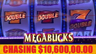 CHASING THE $10,600,000.00 MEGABUCKS JACKPOT! NICE WINS! BONUSES! DOUBLE GOLD! MEGAVAULT!