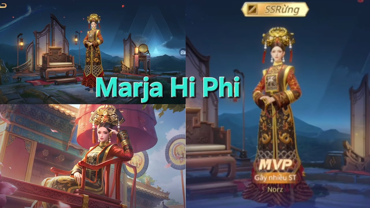ViewtArwh TEST SKIN MỚI MARJA HI PHI.