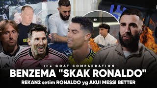 Ucapan BENZEMA soal messi ini buat RONALDO MAKIN MARAH “saat rekan setim RONALDO tau GOATnya”