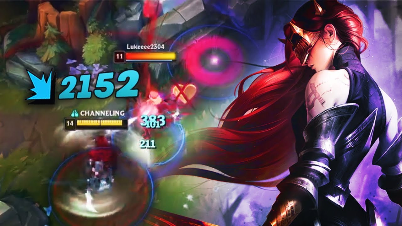 Как сделать так, чтобы Катарина из серии FULL DAMAGE выглядела как OP в 15 сезоне...