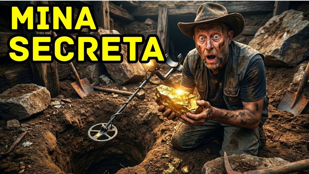 ENTREI EM UM GARIMPO ABANDONADO… O DETECTOR ENLOUQUECEU