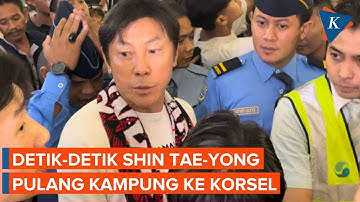 Momen Shin Tae-yong Pulang Kampung ke Korea Selatan, Diantar Suporter Timnas