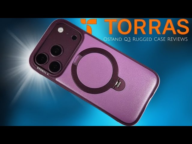 Torras Ostand Q3 Magnetic Rugged CASE for The NEW! iPhone 18 Pro