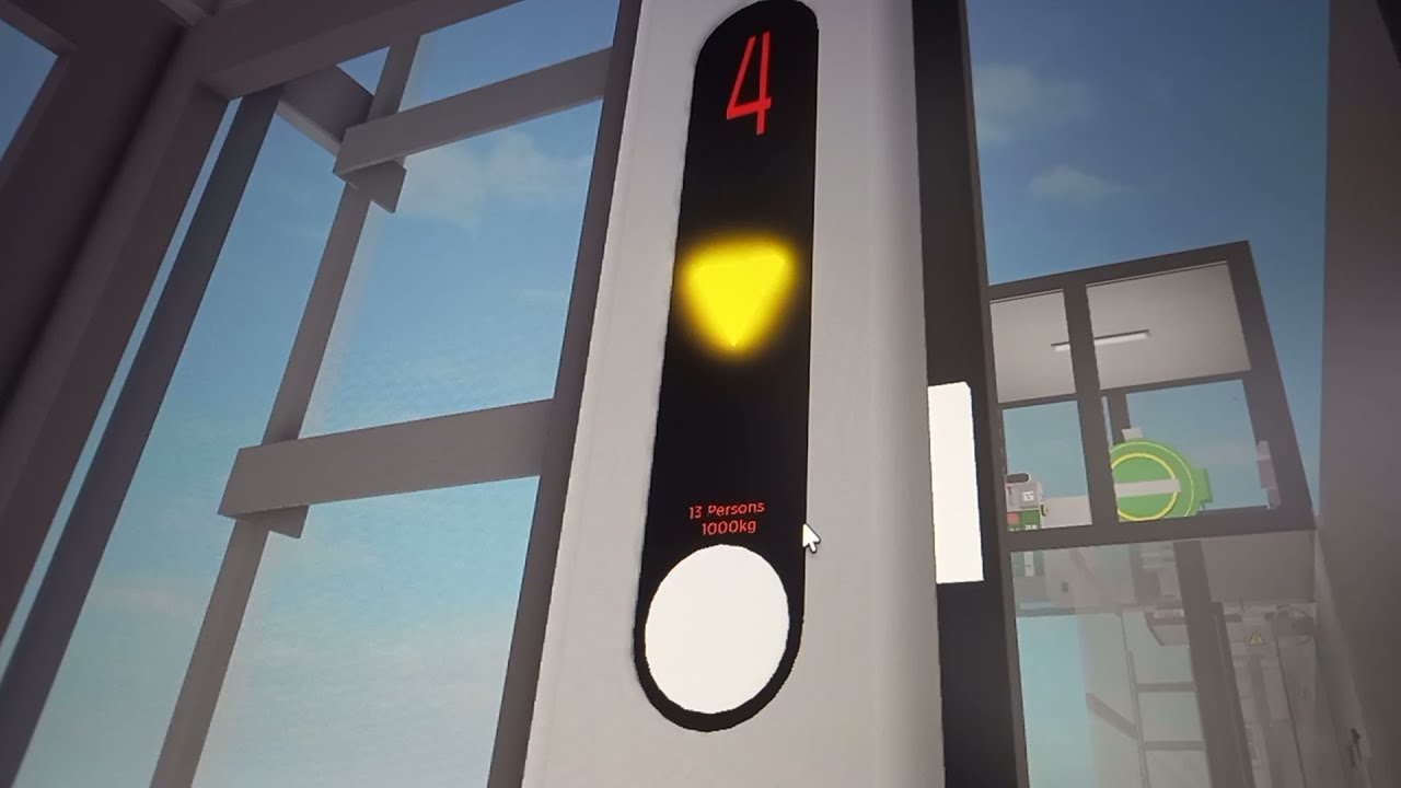 [ROBLOX] Kone KSS 470 MonoSpace Elevator at Epping MRT station.