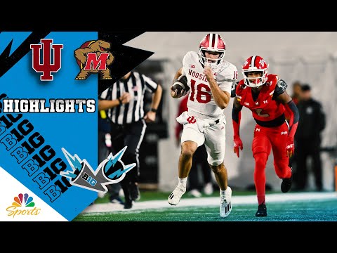Indiana Hoosiers vs. Maryland Terrapins | COLLEGE FOOTBALL HIGHLIGHTS | 11/1/2025 | NBC Sports