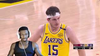 Cleveland Cavaliers vs LA Lakers | Australian reacts ~ DFS !!