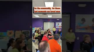 Sherry Davis visits KBC and offers her Funeral Home service at the meeting on Wednesday mornings