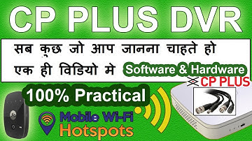 CP PLUS DVR -  cctv camera installation video || online with jio router