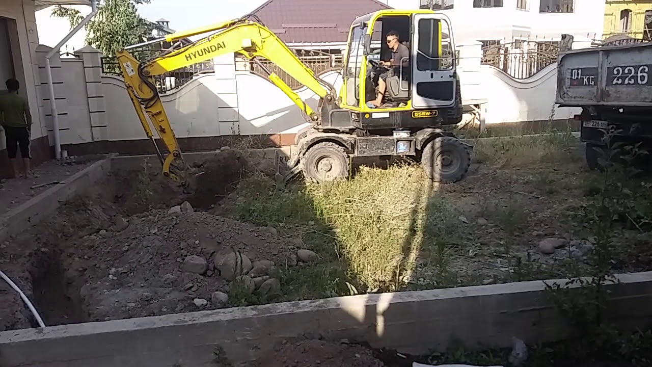 Хендай 55 экскаватор