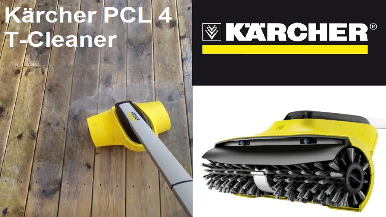 First test Kärcher PCL 4 T-Cleaner - YouTube