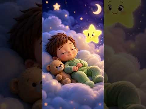 Night Night Little Light 🌙 Bedtime Lullaby for Kids #nurseryrhymes #bedtimesong #kidssongs #shorts 