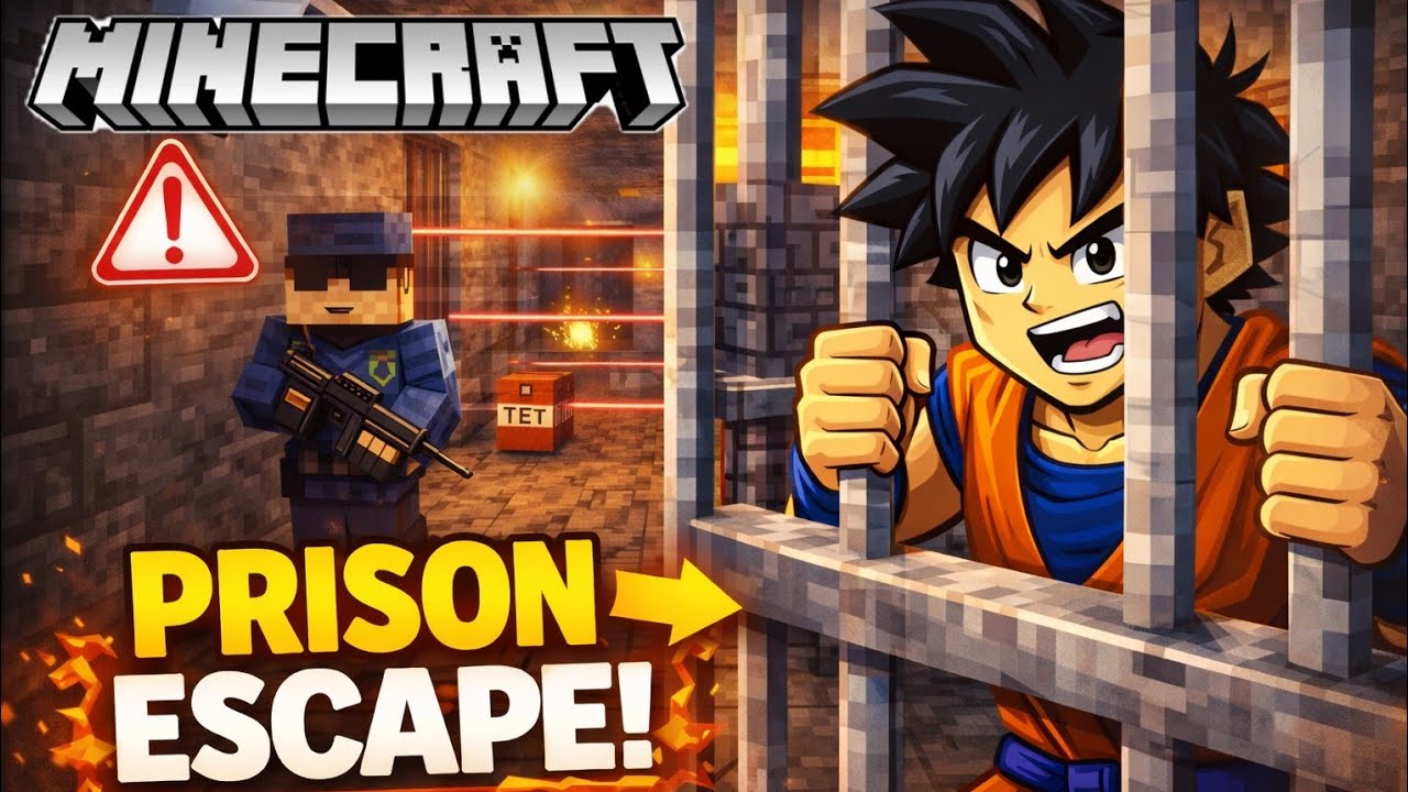 I Escaped the Most Secure Prison in Minecraft! 😱🔥 | Minecraft Prison ...