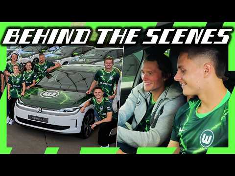 Can you just drive off, or what? 😂 | BTS of the new ID. Polo handover | Wölfe TV