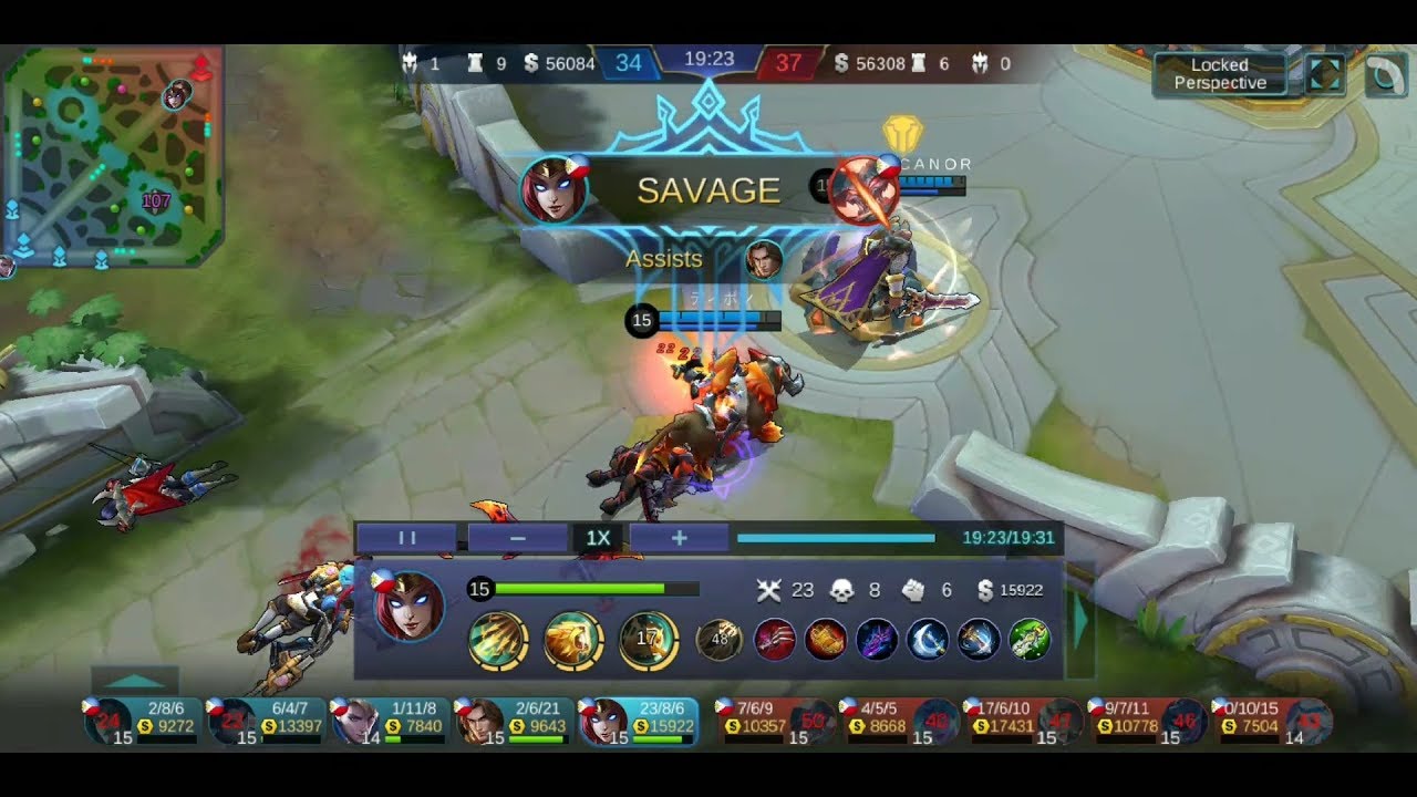 Irithel Hellfire Savage Clip - Mobile Legends Bang Bang