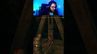 Did he notice??  #godofwar #godofwar2018 #kratos #kratosblades