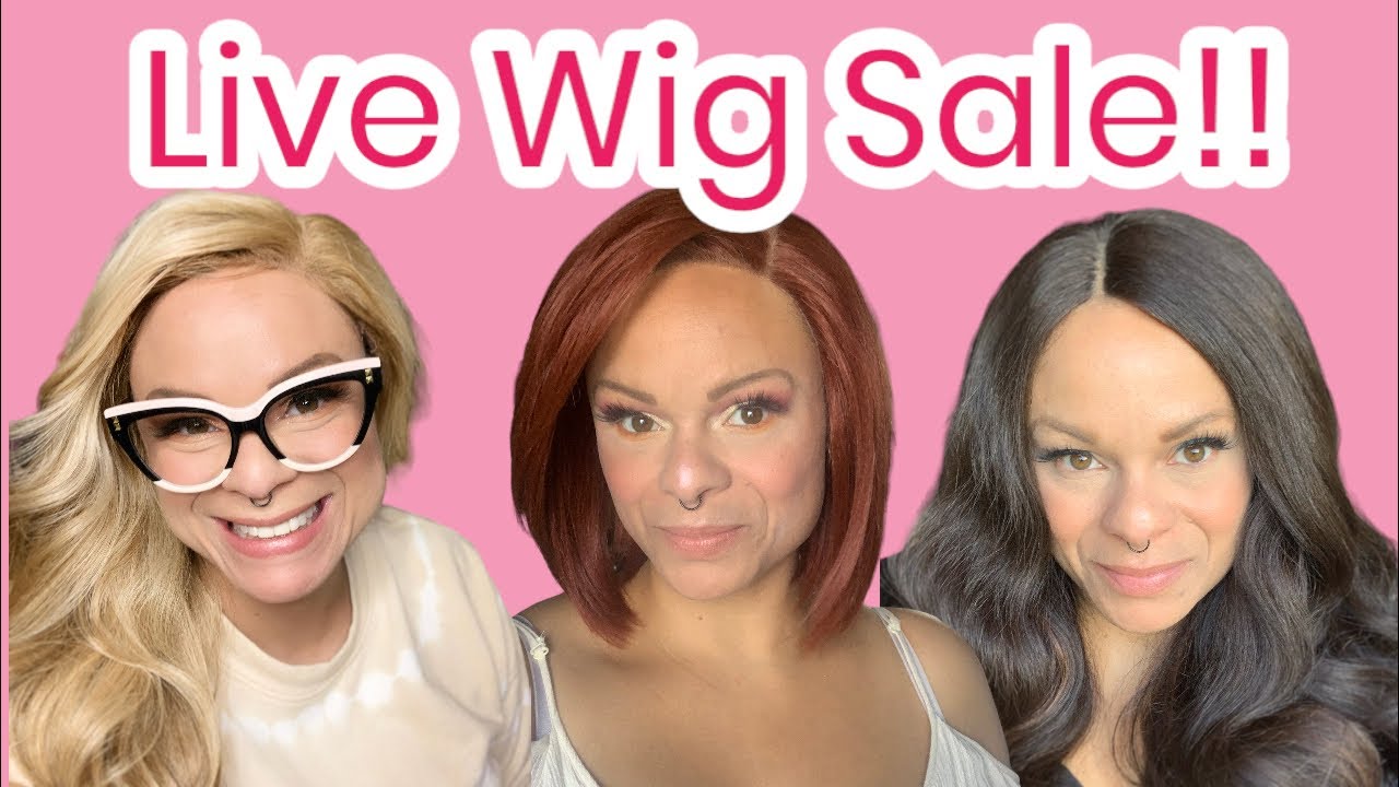 Tia Maria Wigs LIVE SALE!! YouTube