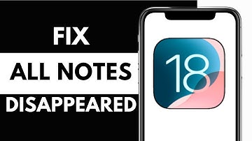 Fix iPhone Notes Disappeared iOS 18.2 Update | Recover | Get Disappear Notes on iPhone (FIXED)