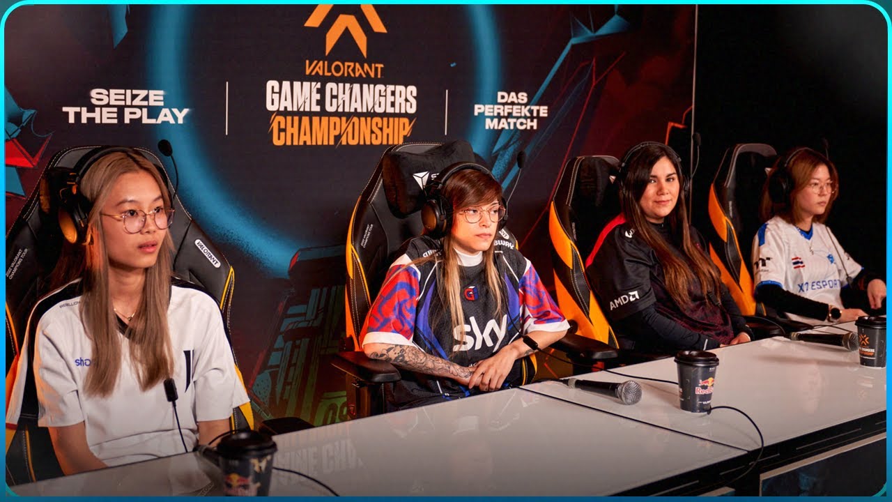 VCT GameChangers Press Conference | Day 0 with Shopify/Guild/KRU/X10