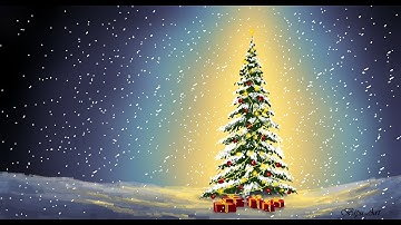 Christmas Tree Drawing on Ms Paint | Ms Paint Drawing | paint in computer| How to draw in Ms Paint