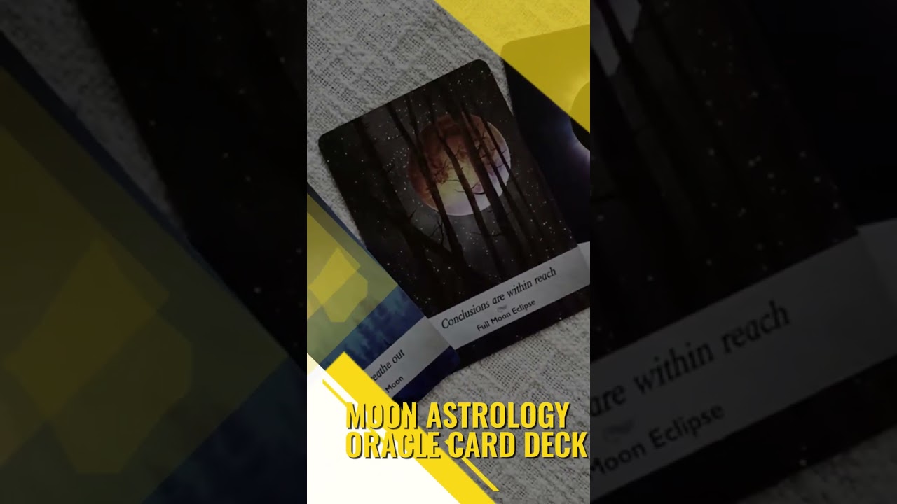 Moonology Oracle Card Deck