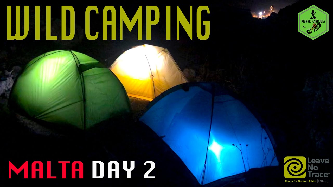 Wild Camping Day 2 Malta Europe YouTube
