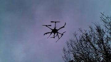 DJI S800 Spreading Wings Hexacopter 1st Test Flight