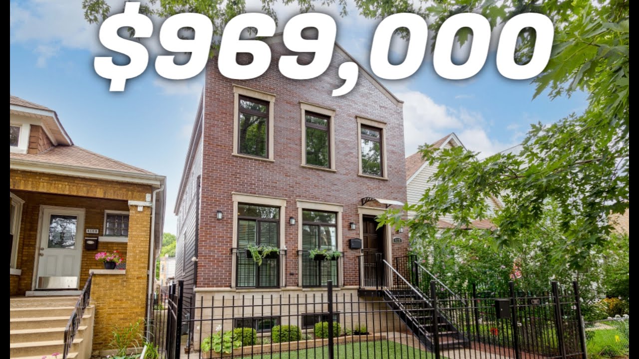 Inside 969,000 Luxury Home in Irving Park Jason O'Beirne Real Estate Chicago YouTube