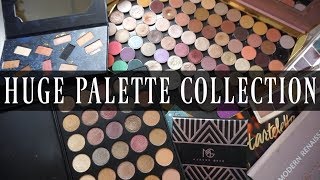 2018 PALETTE COLLECTION & DECLUTTER | YOUNG WILD AND POLISHED