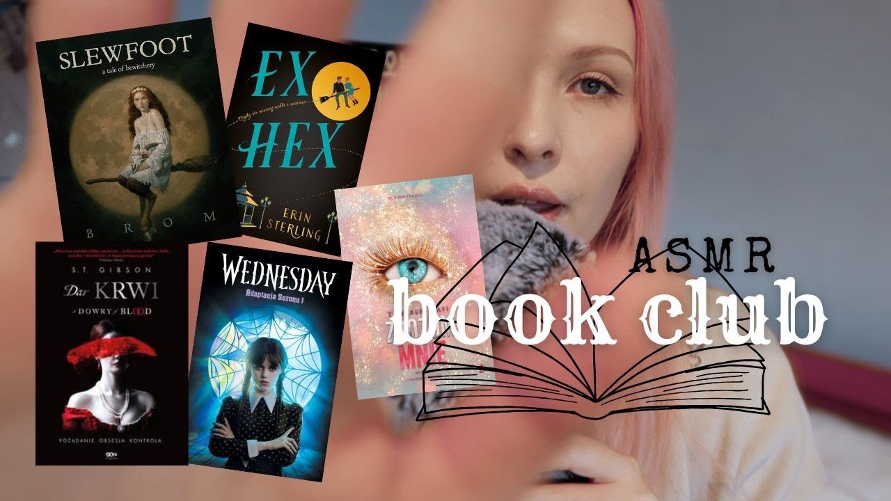 [ASMR] jakie spooky książki przeczytałam tej jesieni ⁉️🦇 pogadanka, ostukiwanie i drapanie książek