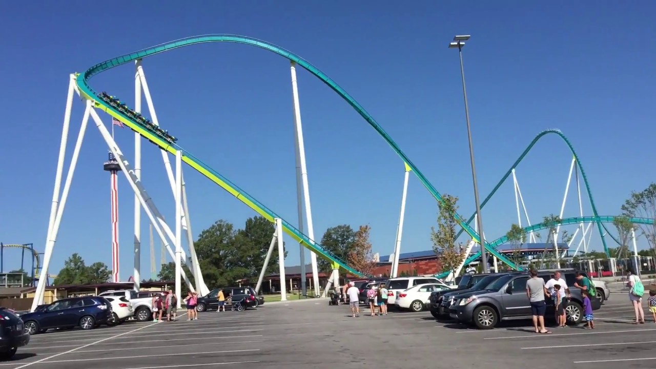 Carowinds 2016 Amusement Park Tour 1 YouTube