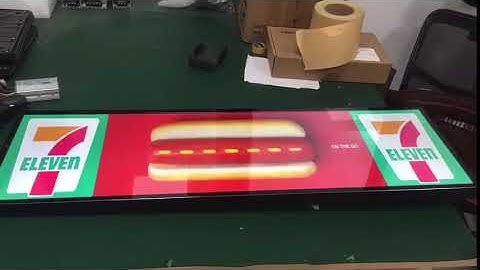 Ultra Wide Stretched Bar LCD Digital Signage Supermarket Shelf Edge Screen Display