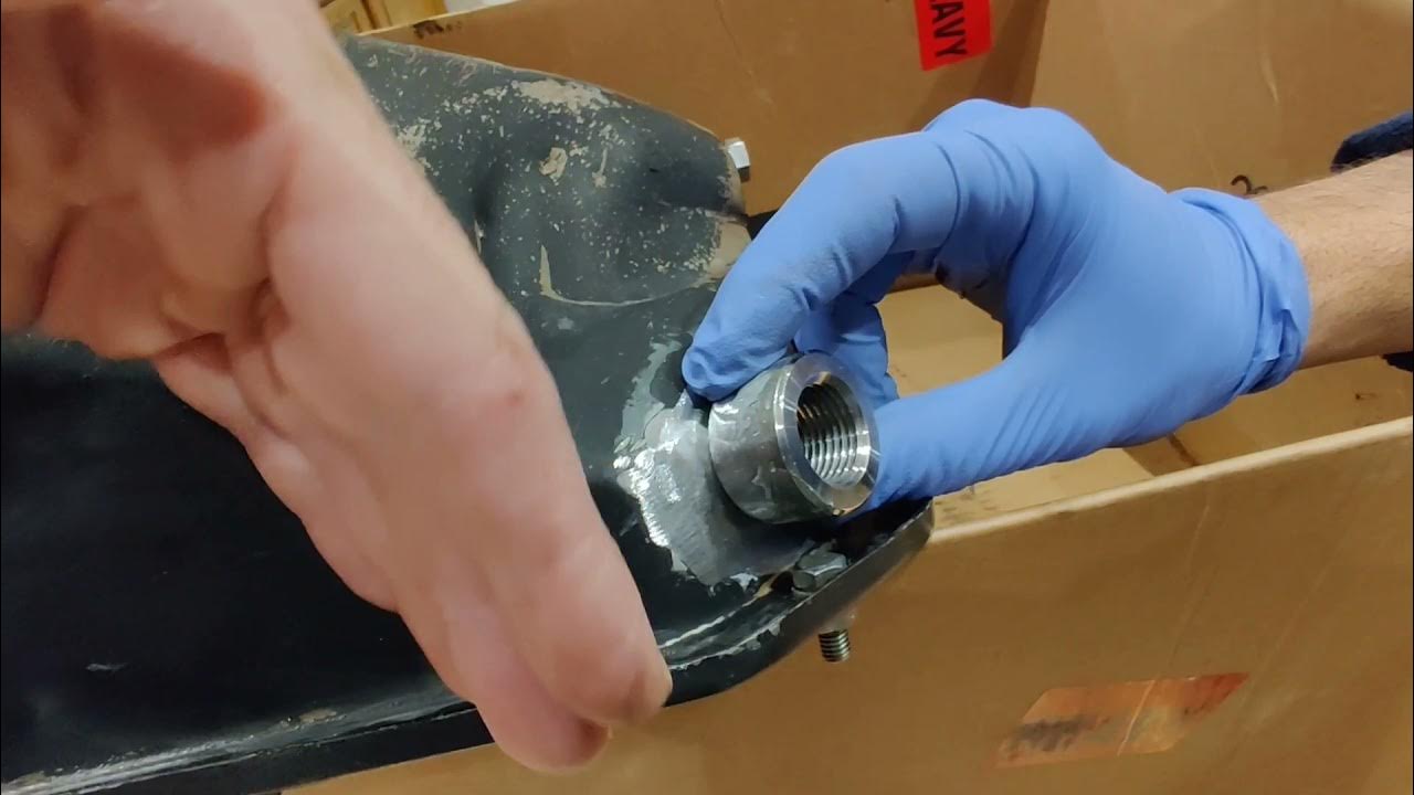 JB Weld Turbo Oil Drain Bung YouTube