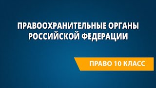 Правоохранительные органы Российской Федерации