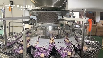 TOUPACK Frozen Meatball Weighing and Packaging System