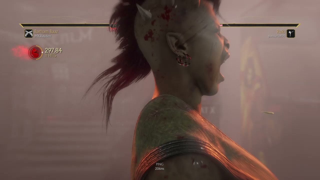 Mk11 another Sheeva Stomp  Spammer player