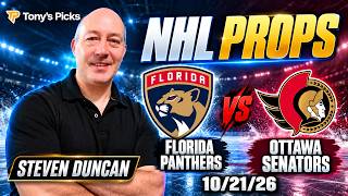 Philadelphia Flyers vs Buffalo Sabres 10/21/26 NHL Prop Picks
