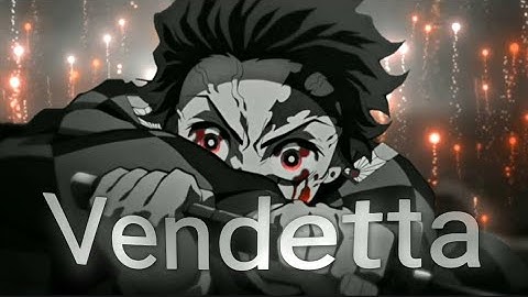 Vendetta⚡ || demon slayer 👿 badass edit/amv alight motion 📲 very quick⏳